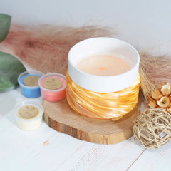 Glass Goldie - Electric HEAT PLATE Wax Melt Burner + 3 Melts Pack
