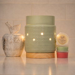Green Ceramic - Electric Wax Melt Burner