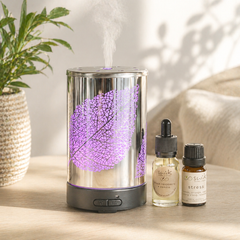 Ultrasonic Diffuser ~ Silver Leaf