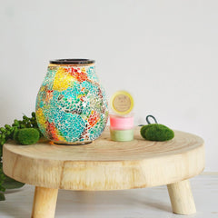 Glass Mosaic Rainbow - Electric Wax Melt Burner