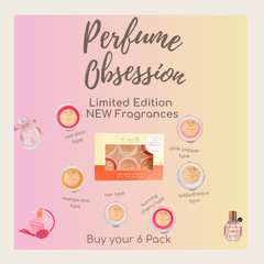 NEW Fragrances Limited Edition (Perfume Obsession) - Wax Melts - 6 Pack