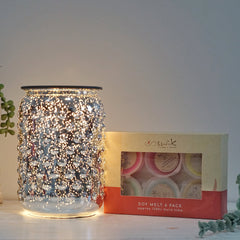 Sparkle - Electric Wax Melt Burner + 6 Melts Pack