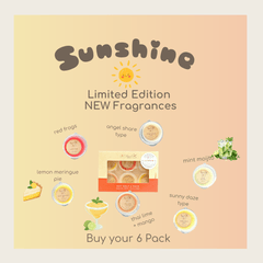 NEW Fragrances Limited Edition (Sunshine) - Wax Melts - 6 Pack