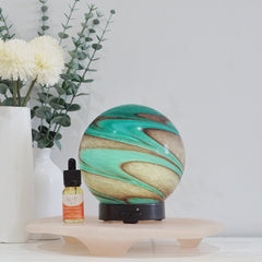 Ultrasonic Diffuser - Glass Sphere Teal