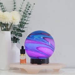 Ultrasonic Diffuser - Glass Sphere Teal