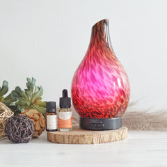 Ultrasonic Diffuser ~ Glass Leopard Print