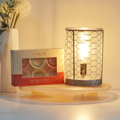 Glass Wire - Electric Wax Melt Burner + 6 Melts Pack