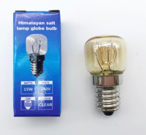Salt Lamp Globe / Bulb - 15W or 12Volt